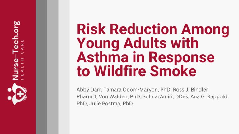Risk Reduction Among Young Adults with Asthma in Response to Wildfire Smoke